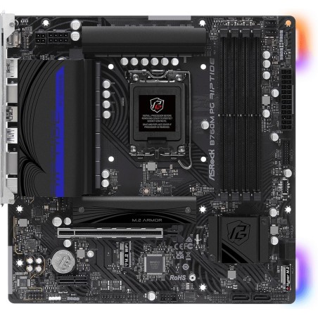 ASRock B760M PG Riptide - High-Performance DDR5 mATX LGA1700 Motherboard for Ultimate Gaming Experience